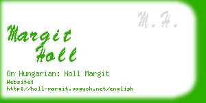 margit holl business card